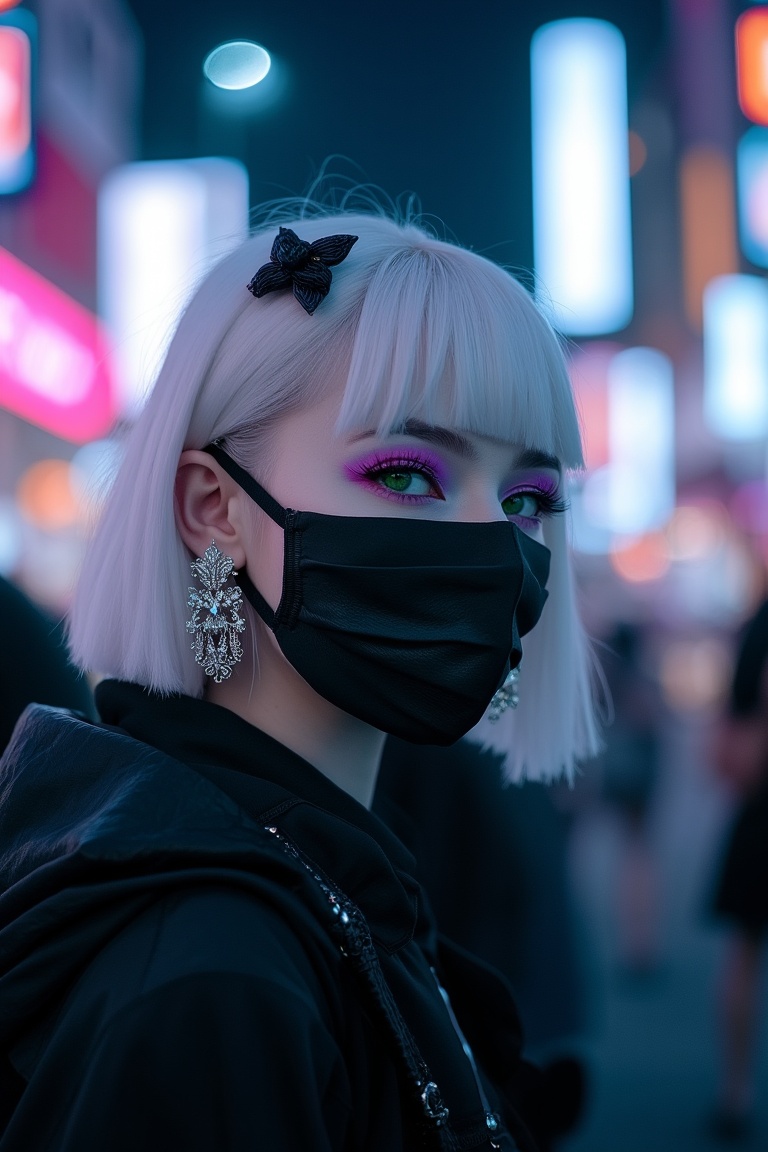 goth girl ,  goth_punk,  1girl on Tensor.Art