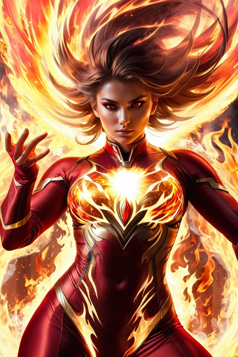 anime:1.9,  cartoon:1.9,  Imagine a dynamic scene featuring of iconic DC Comics character on Tensor.Art