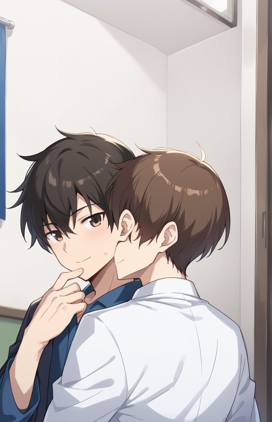 Boy,  Short hair,  Brown hair on Tensor.Art