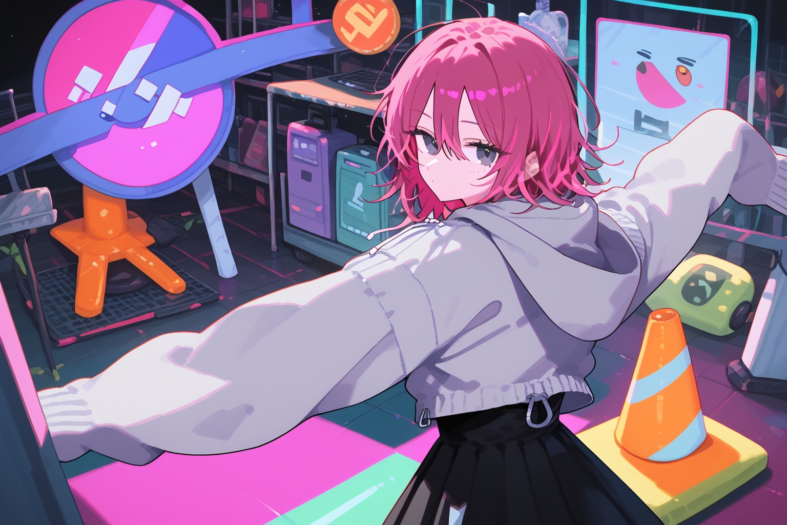1girl,  solo,  looking at viewer on Tensor.Art