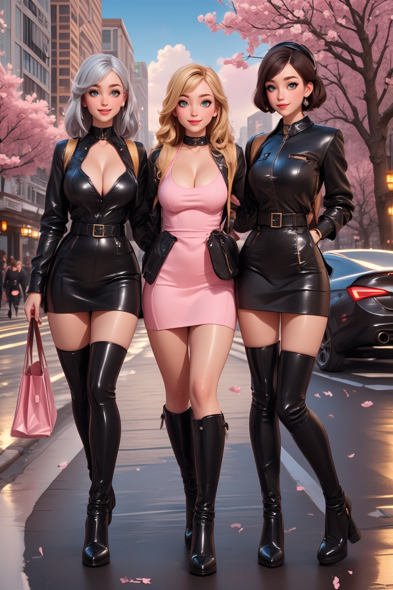 breasts,  multiple_girls,  thighhighs on Tensor.Art