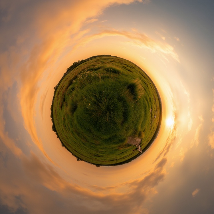 Tiny Planet by REYA_012 on Tensor.Art