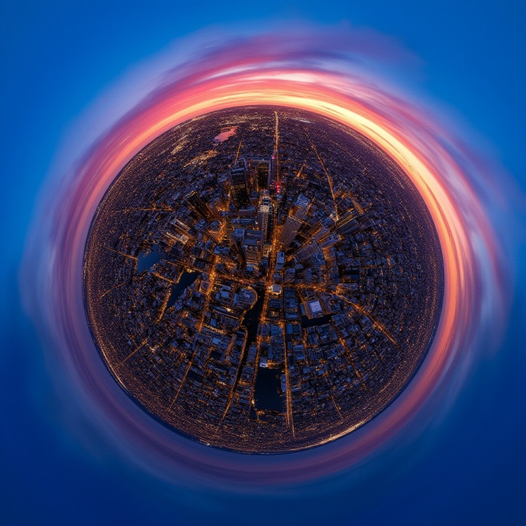 Tiny Planet by REYA_012 on Tensor.Art
