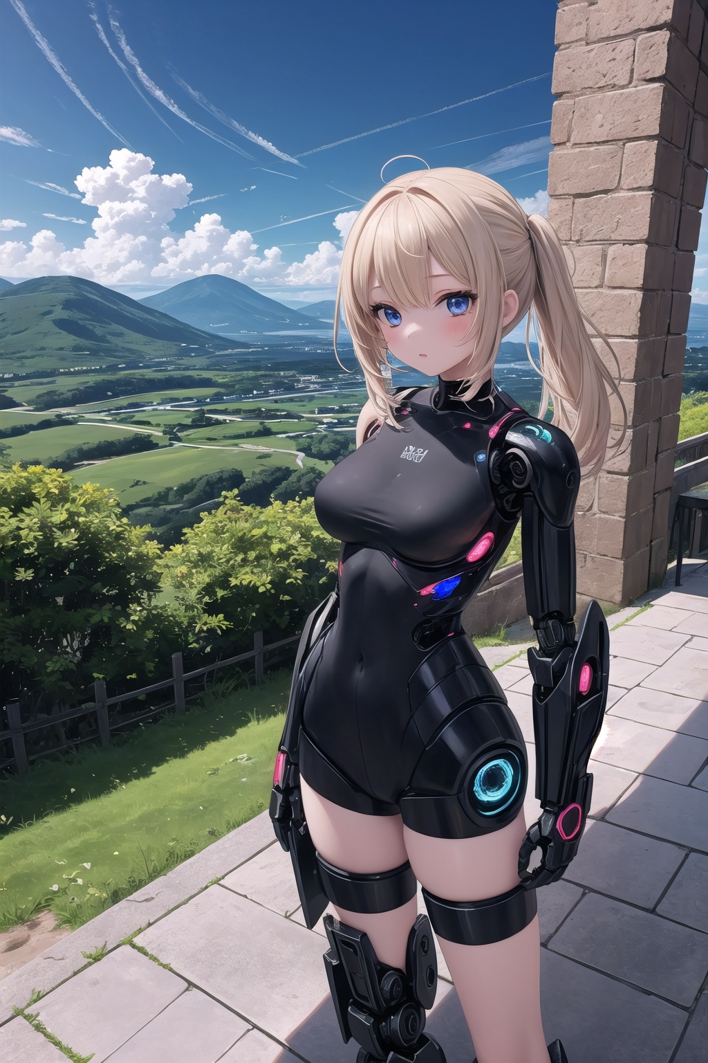 (masterpiece),  scenery,  1girl on Tensor.Art