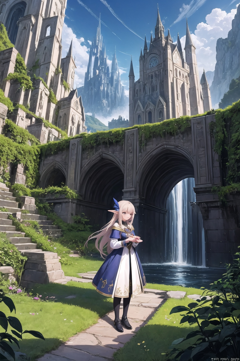 (masterpiece),  1girl,  elf on Tensor.Art