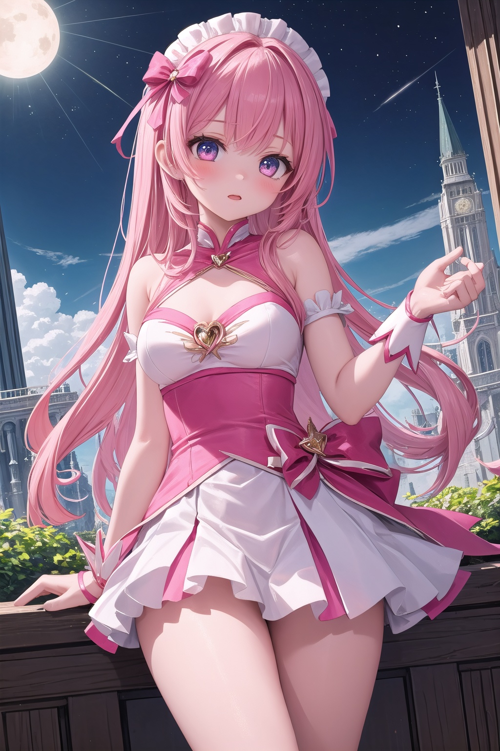 (masterpiece),  1girl,  magical girl on Tensor.Art