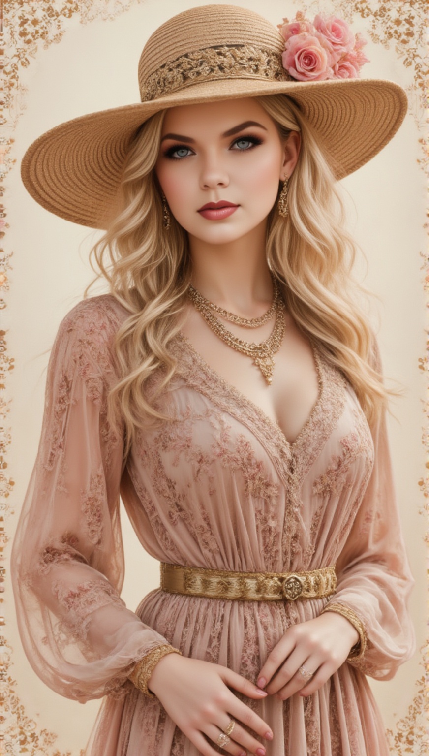 zaya,  Half body woman in Stylish haute couture outfit,  twenties on Tensor.Art