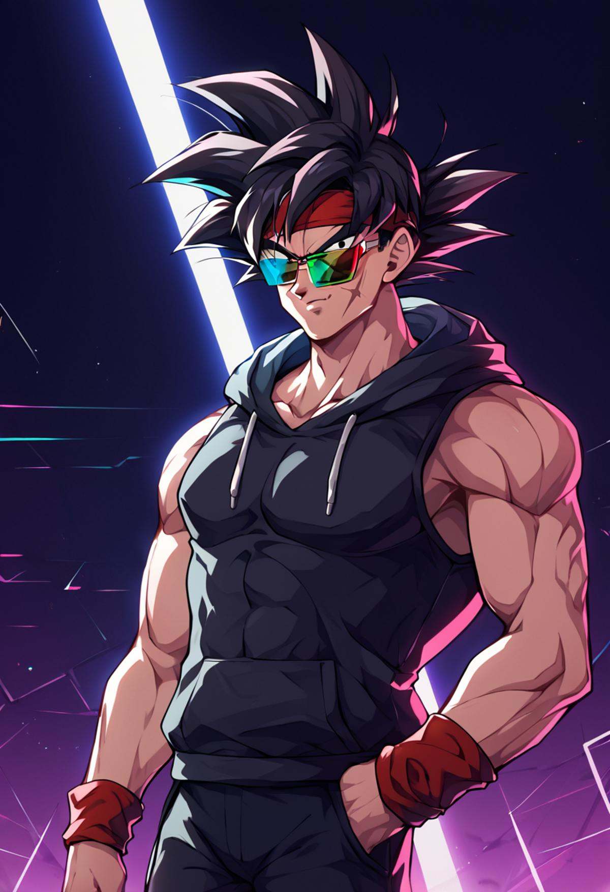 rating_safe,  bardock,  1boy on Tensor.Art