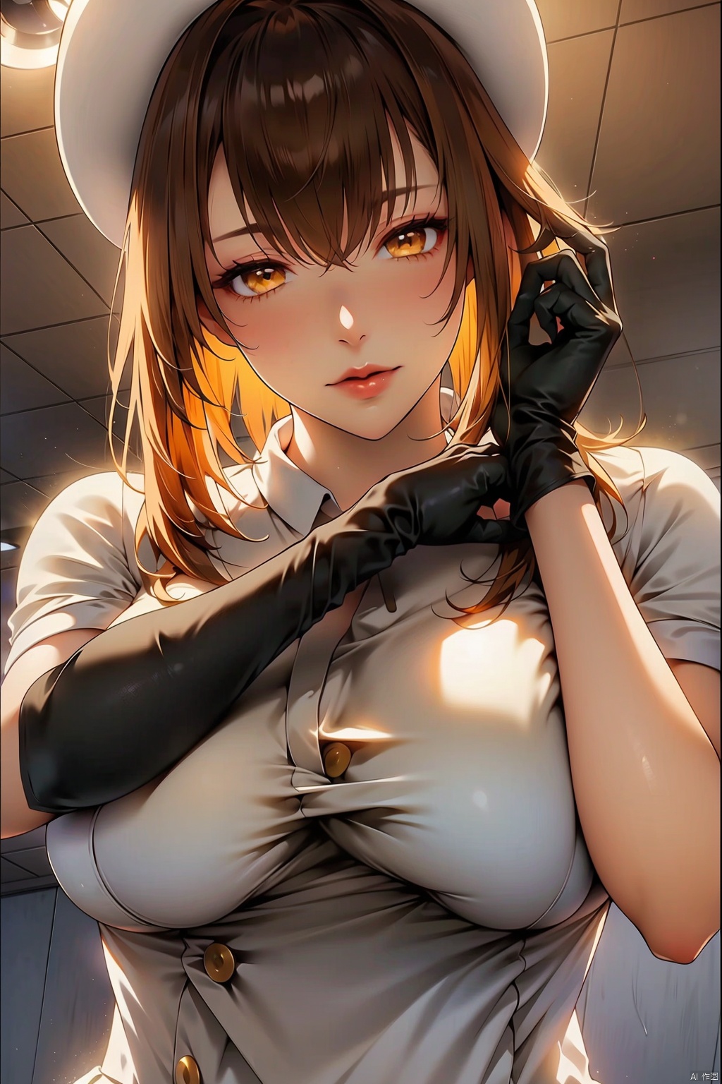 1girl,  solo,  breasts on Tensor.Art