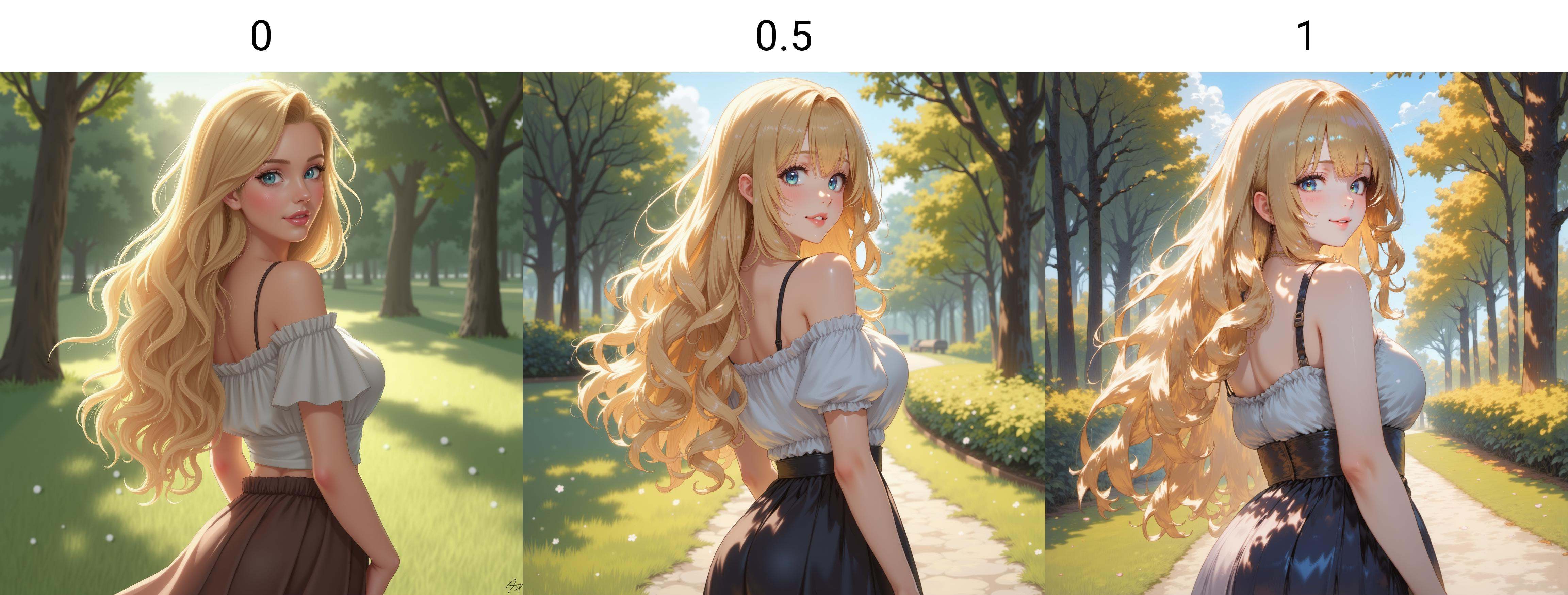 beautiful,  1girl,  long wavy blonde hair on Tensor.Art