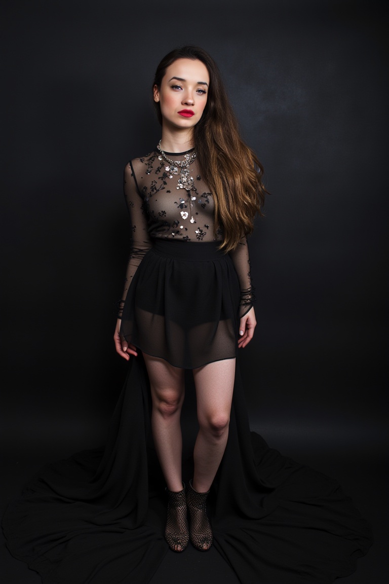 natmar (woman) modeling,  wearing fancy clothes,  cinematic light on Tensor.Art
