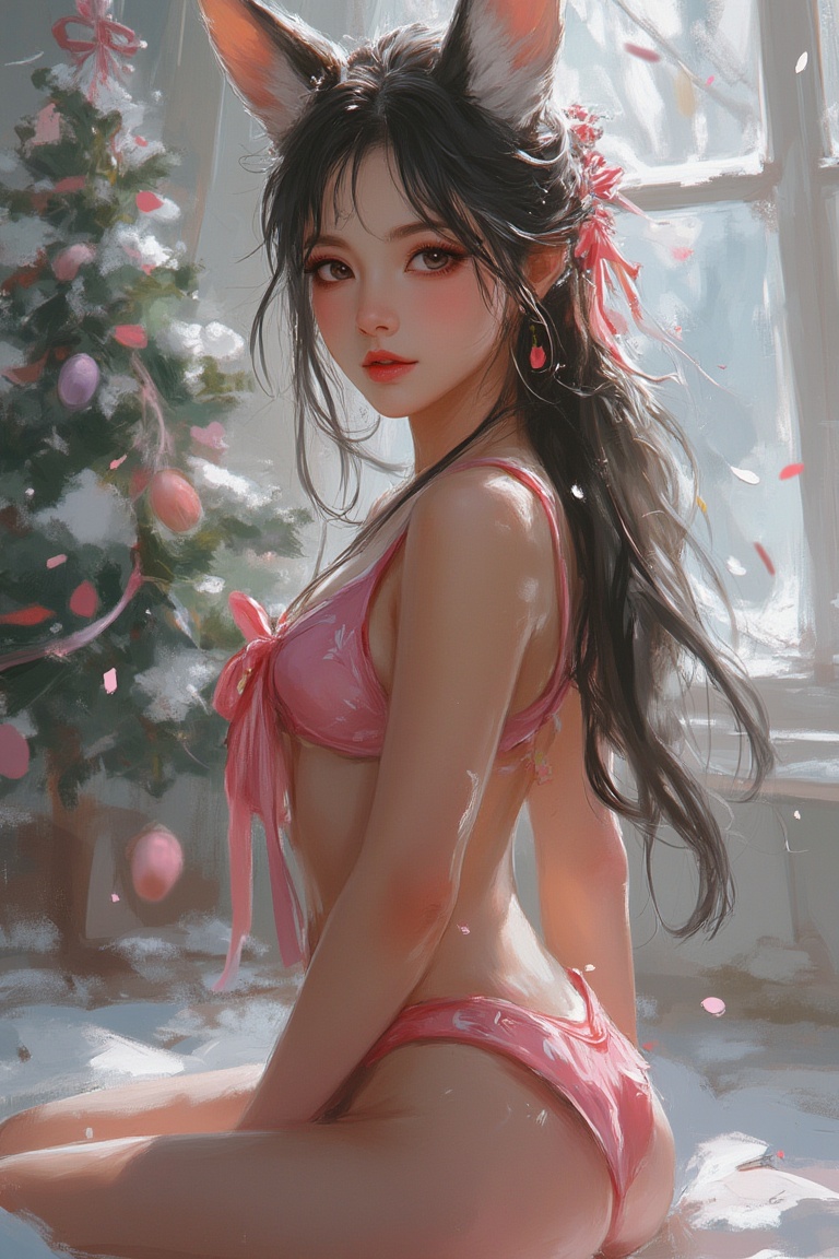 young woman,  JWY,  pretty on Tensor.Art