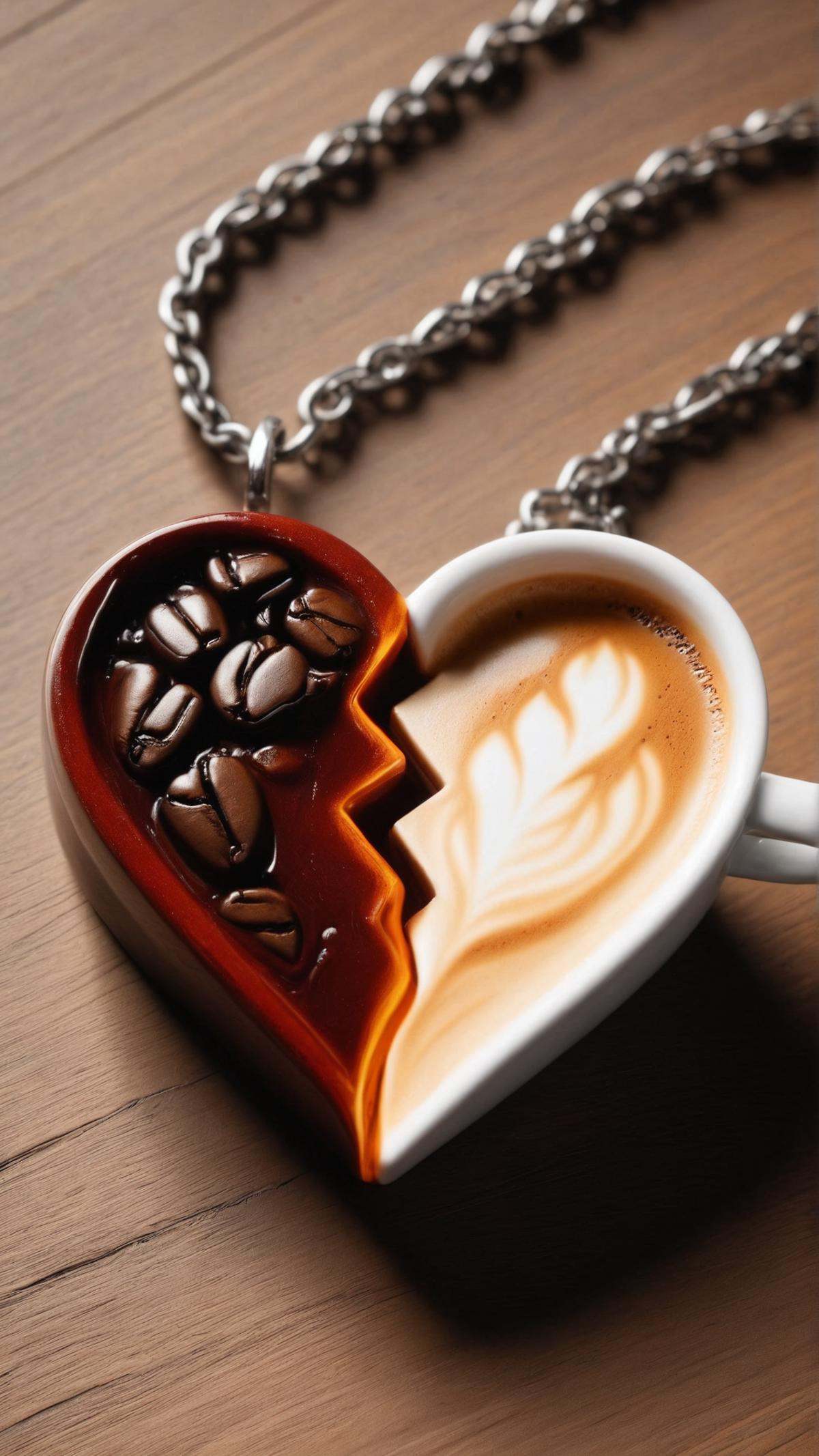 SplitHeart,  Firebrick heart,  | by mnemic on Tensor.Art