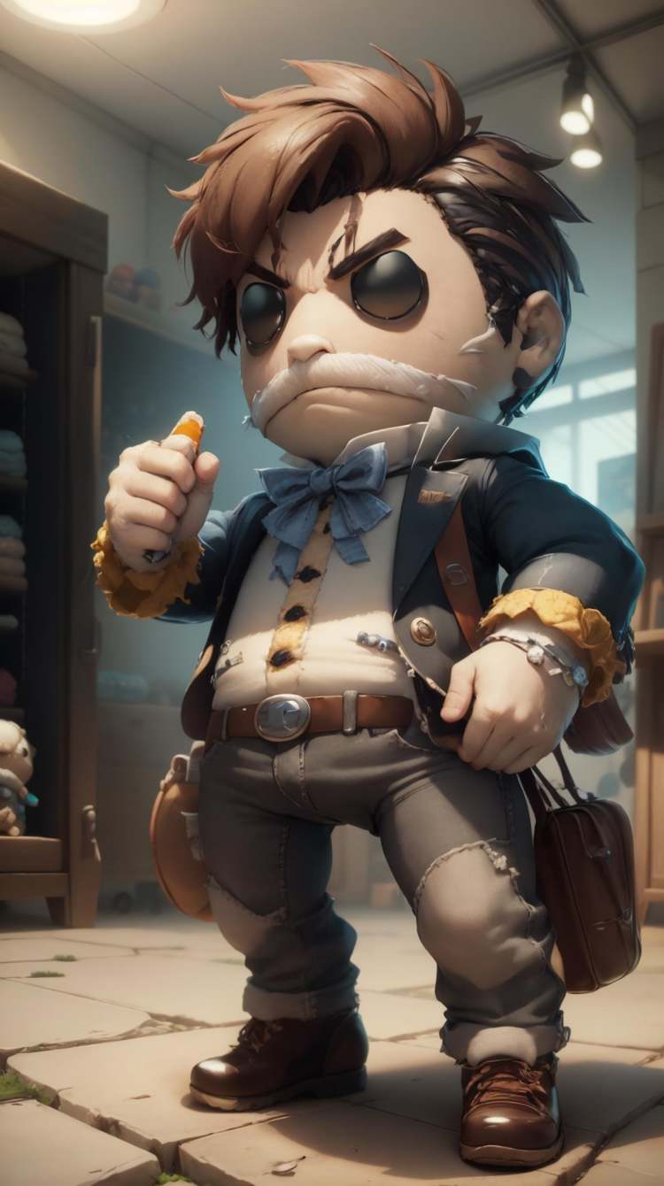 Sackboy Character Style - 基础模型1.5 by mnemic on Tensor.Art