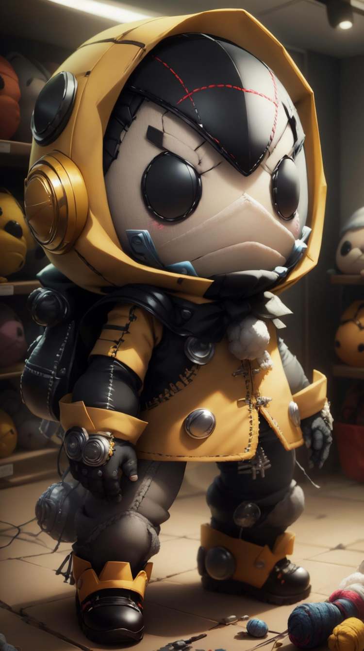 Sackboy Character Style - 基础模型1.5 by mnemic on Tensor.Art