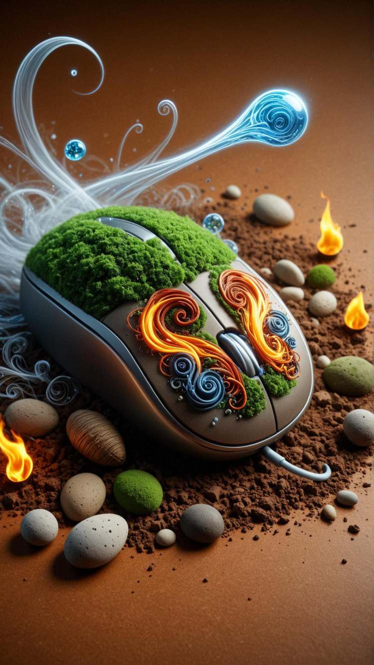 Element Mix Style 🔥🌊🌿💨 - 基础模型XL by mnemic on Tensor.Art