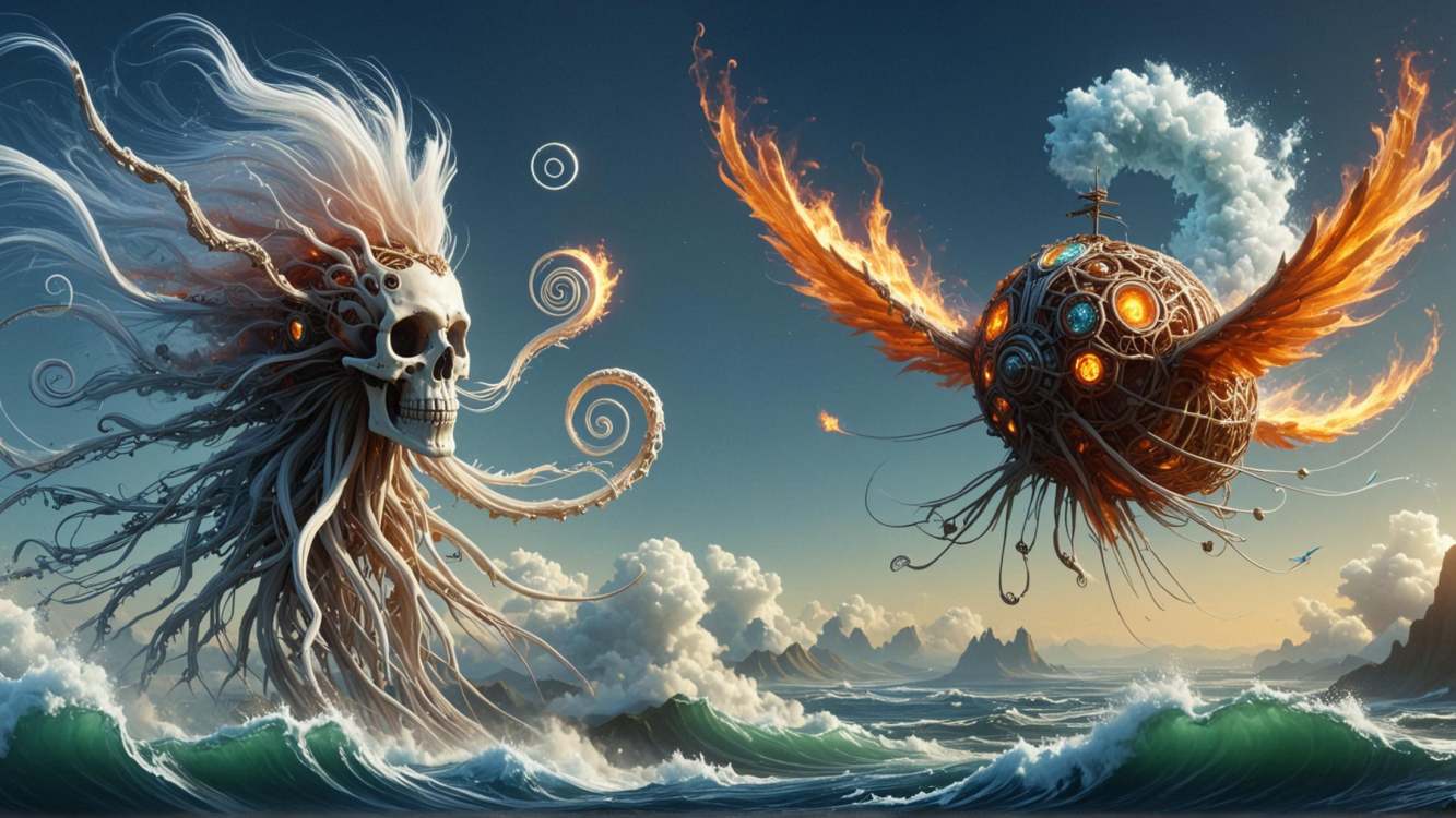 Element Mix Style 🔥🌊🌿💨 - 基础模型XL by mnemic on Tensor.Art