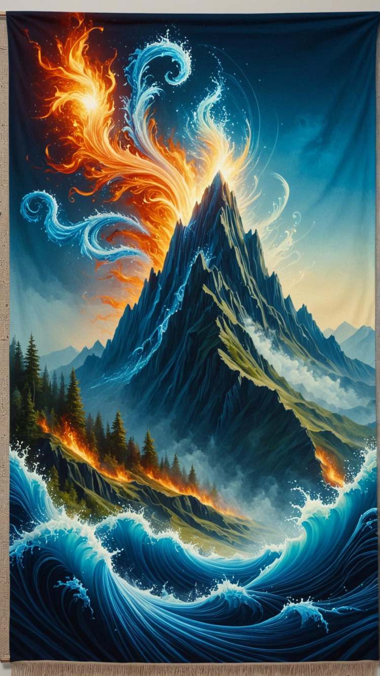 Element Mix Style 🔥🌊🌿💨 - 基础模型XL by mnemic on Tensor.Art