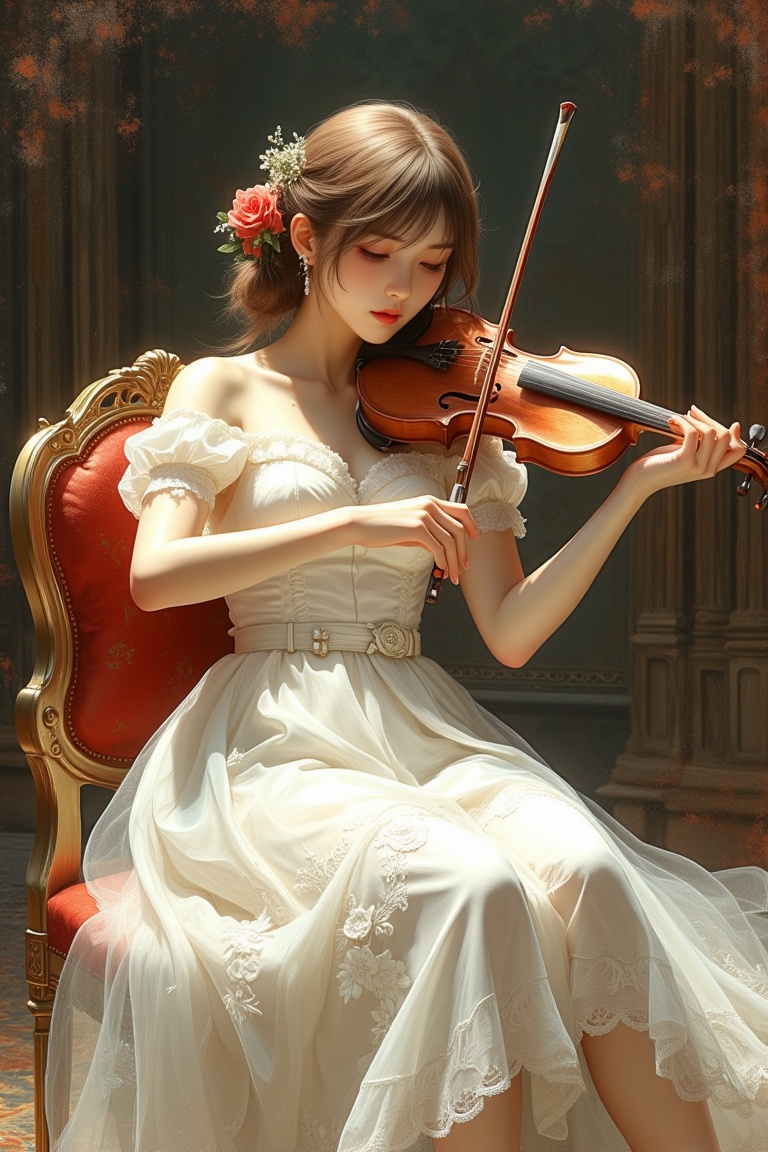 Auguste Renoir ~ Paul Peel ~ John Singer Sargent ~ Alexandre-Jacques Chantron ~ John William Godward ~ John William Waterh...