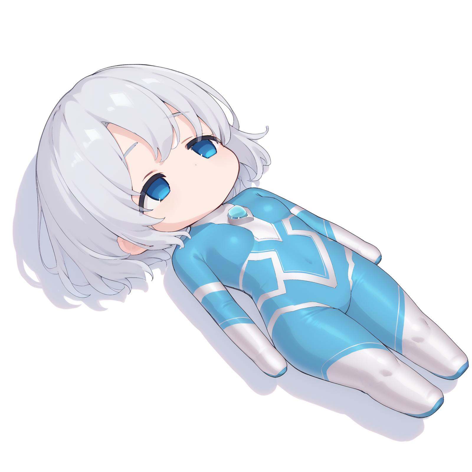 niyon,  short hair,  silver hair on Tensor.Art