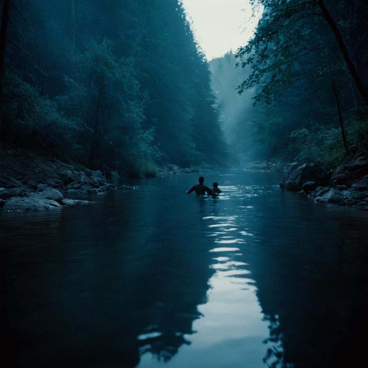 cinematic film still of 0 realism perfect Chiaroscuro Lighting Style In "Blue themed color",  a cinematic motion picture f...