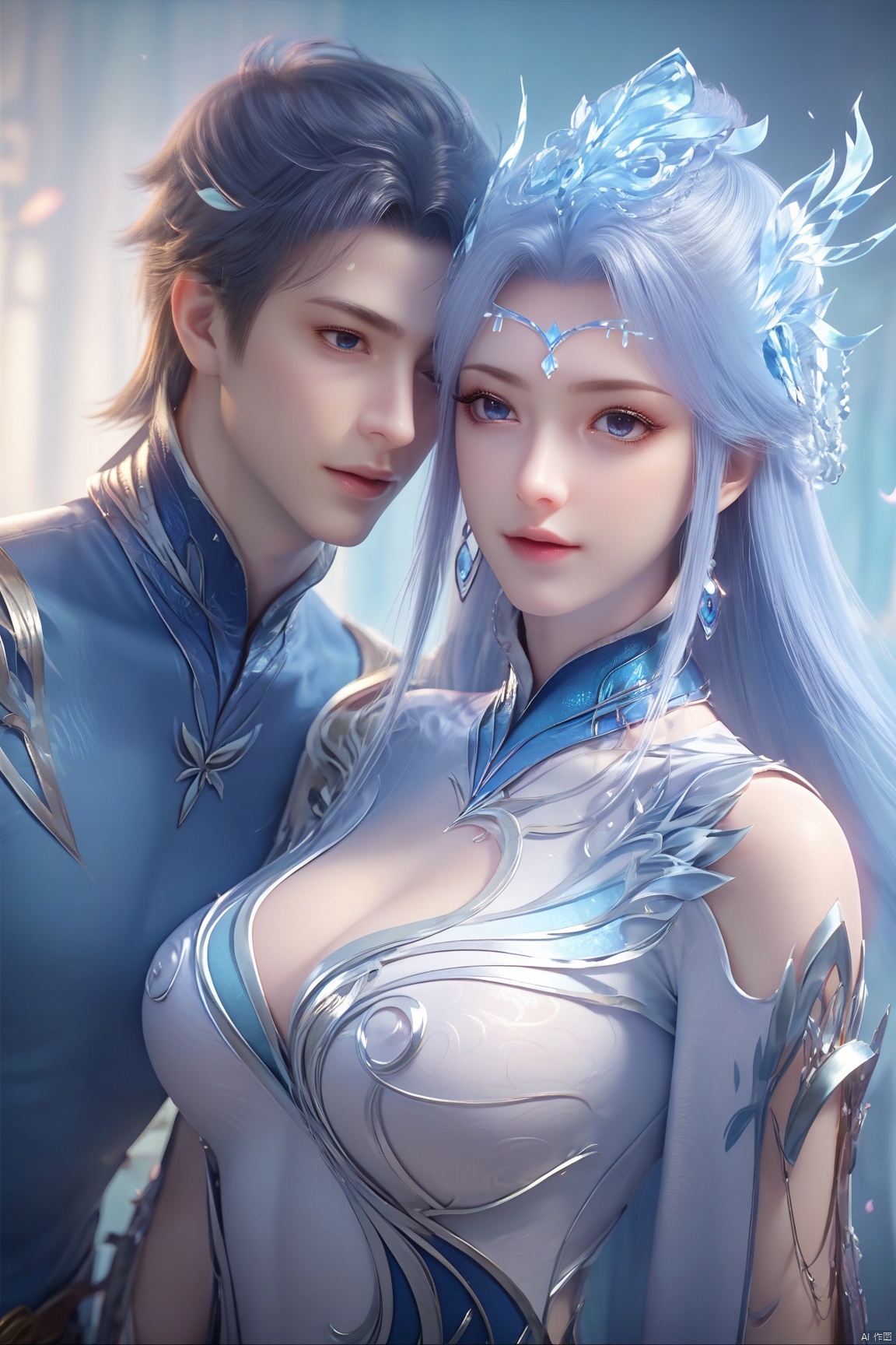 score_9, score_8_up, score_7_up,extremely detailed CG unity 8k wallpaper,1girl,full boy,yudie
