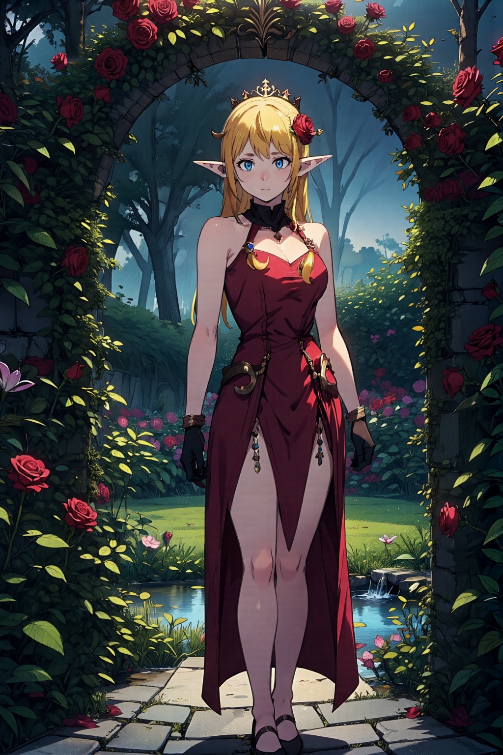 Tuka_Luna ,  girl,  blonde hair on Tensor.Art