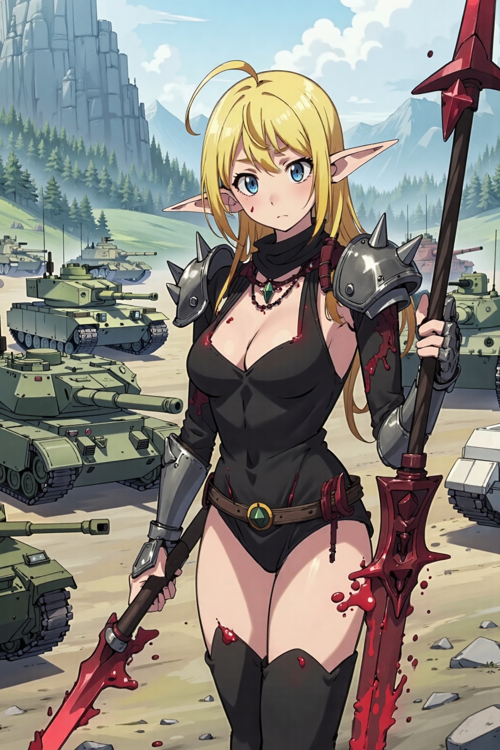 Tuka_Luna ,  girl,  blonde hair on Tensor.Art