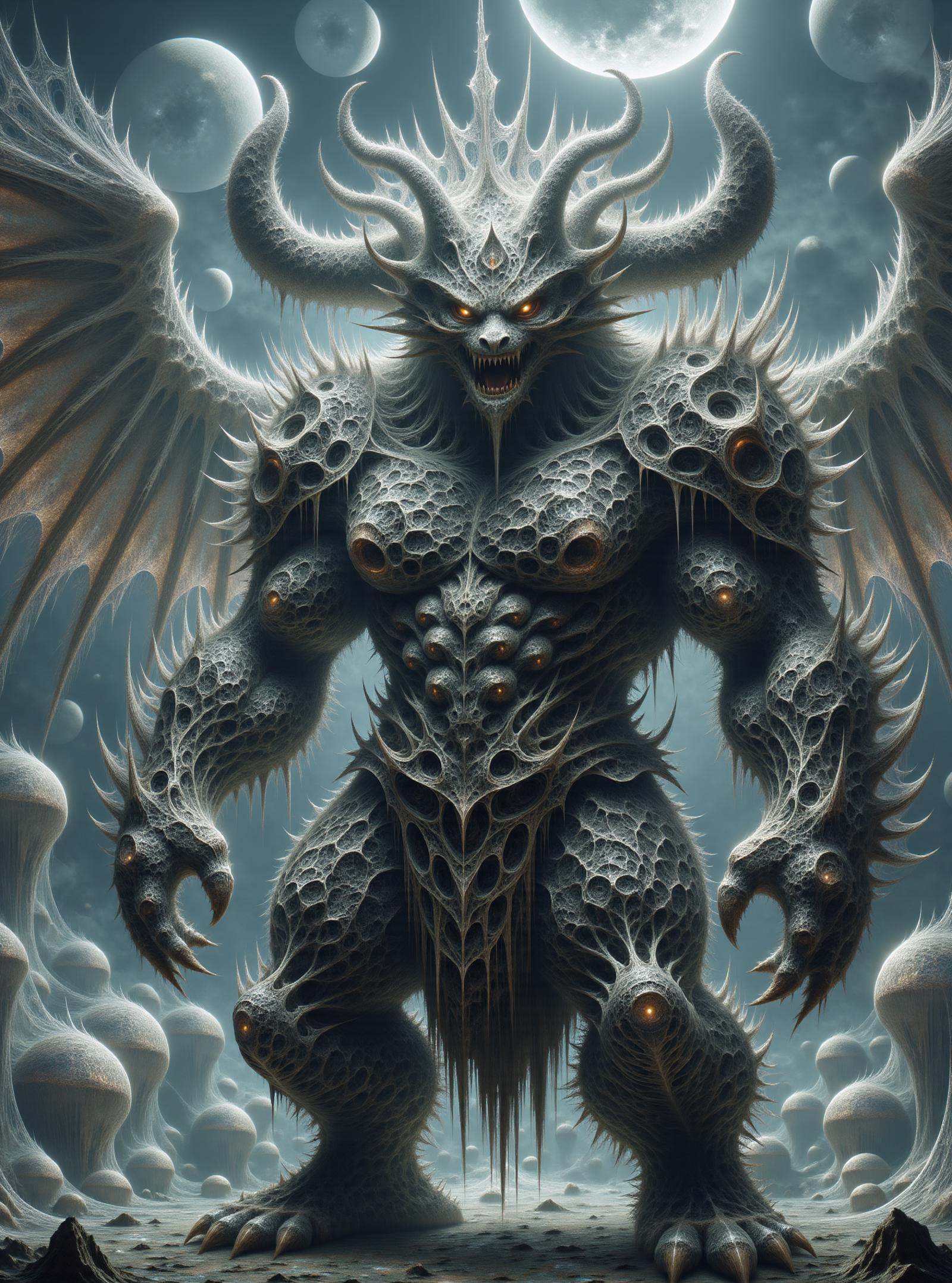 male nergigante,  debuffer,  stone club on Tensor.Art