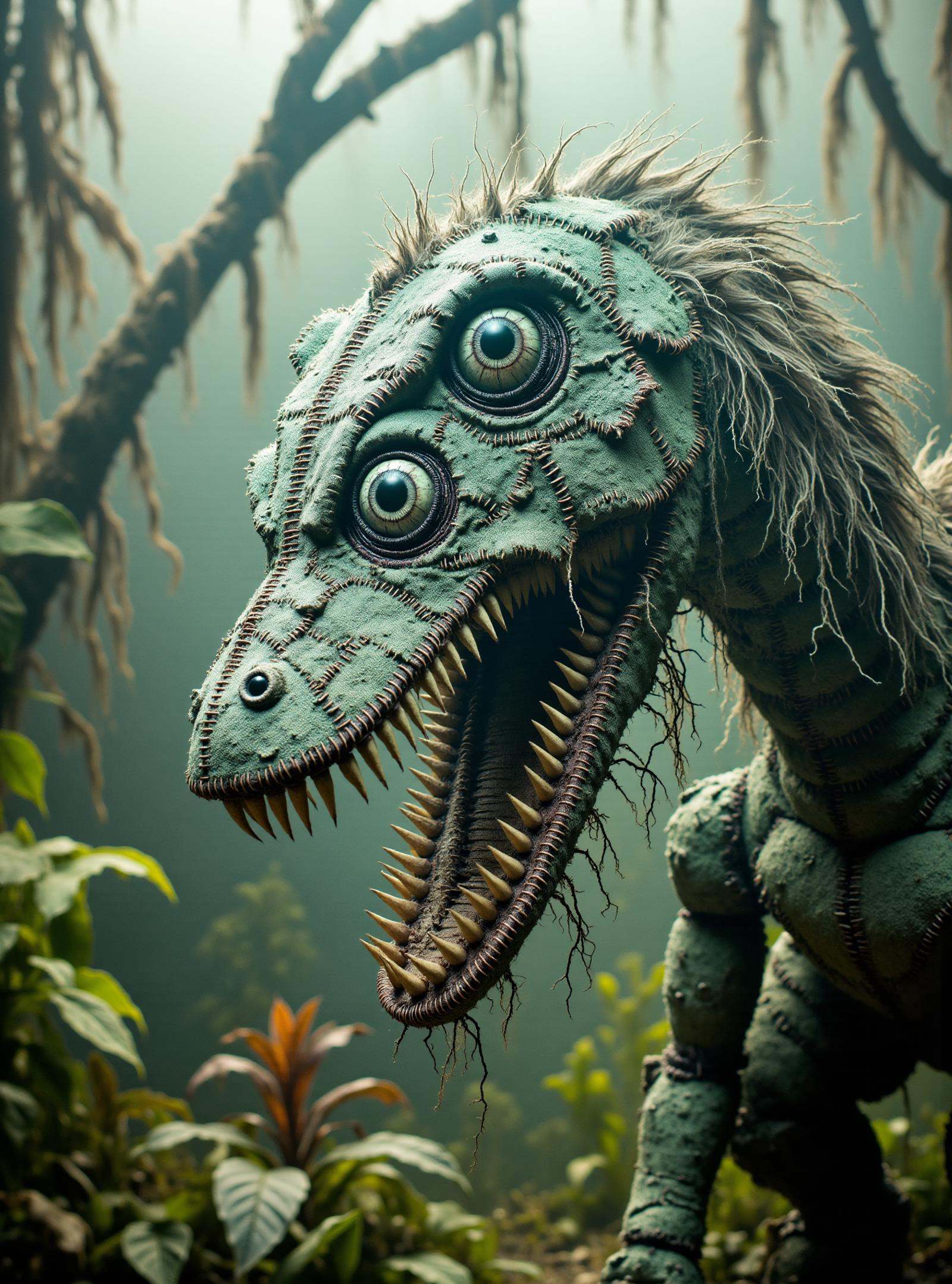 bio art,  prehistoric,  depth of field by DonMischo on Tensor.Art