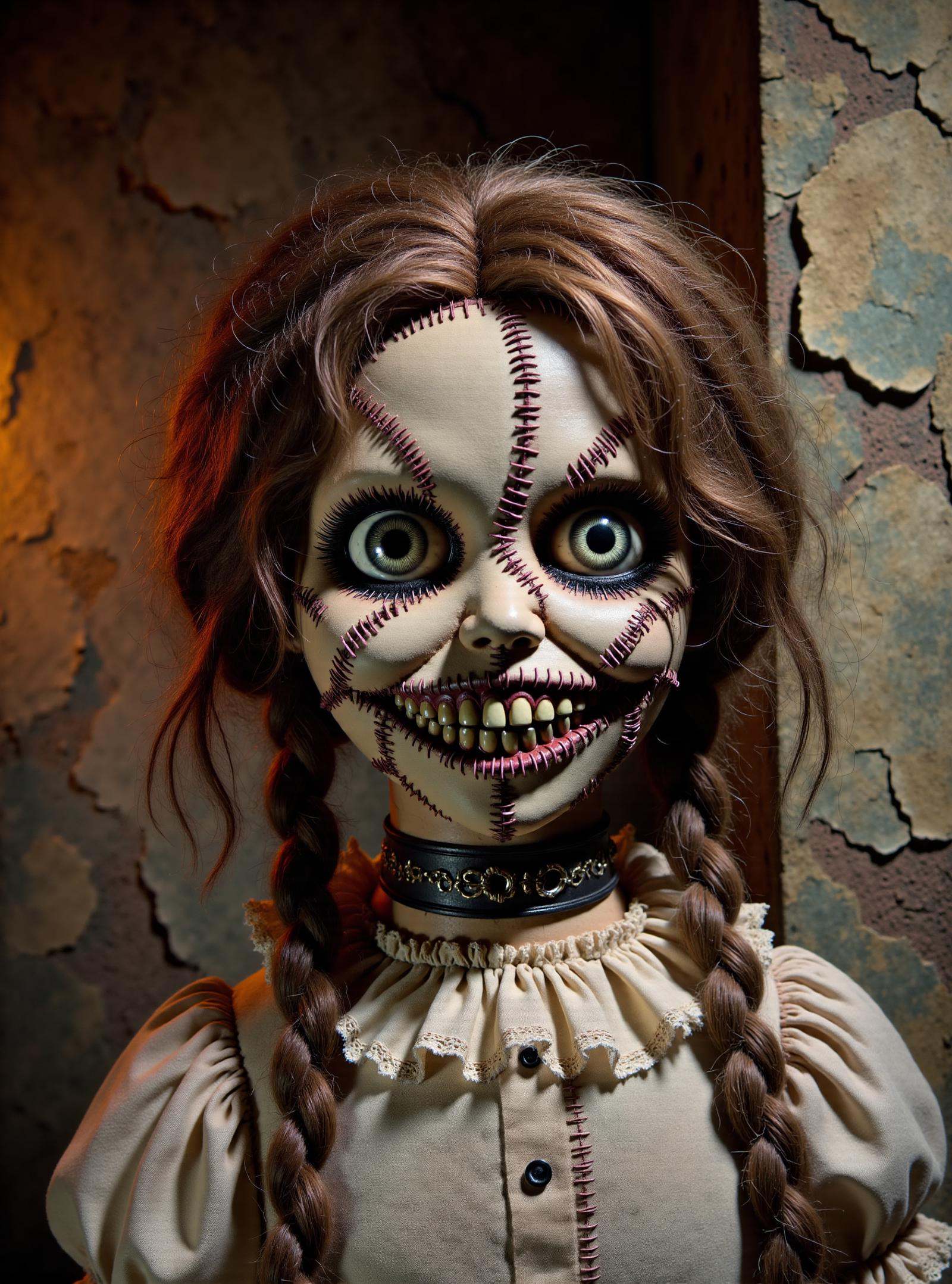female sil,  ,  choker by DonMischo on Tensor.Art
