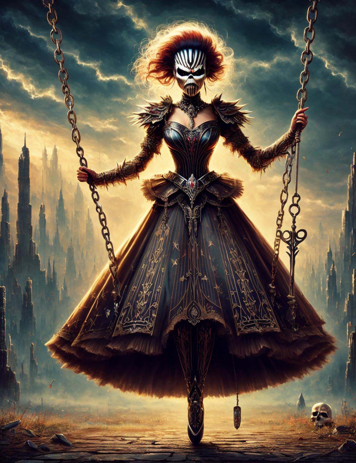 DonMM3t4l4r7 masterpiece,  awesome quality,  waltz on Tensor.Art