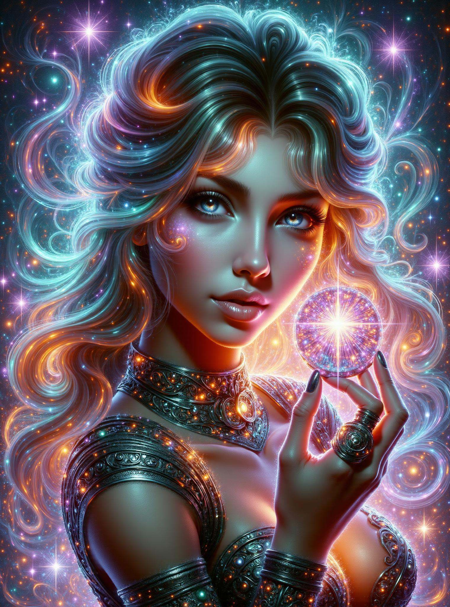 digital illustration,  female noios, on Tensor.Art