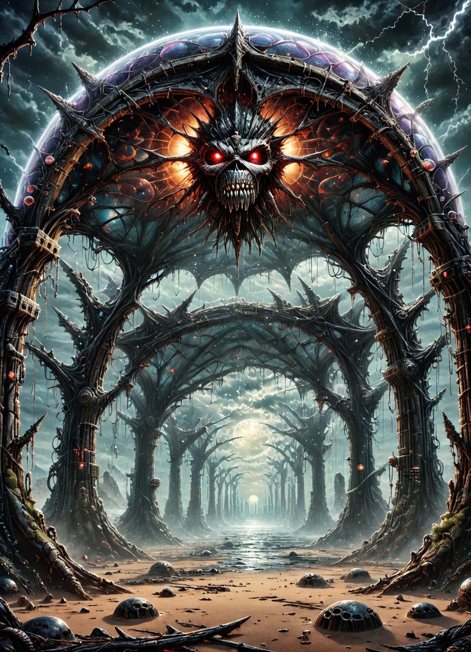 DonMM3t4l4r7XL medium subterrene (conceptual),  canopy,  bubble windows on Tensor.Art