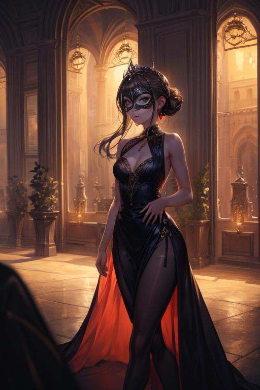 masquerade mask party on Tensor.Art