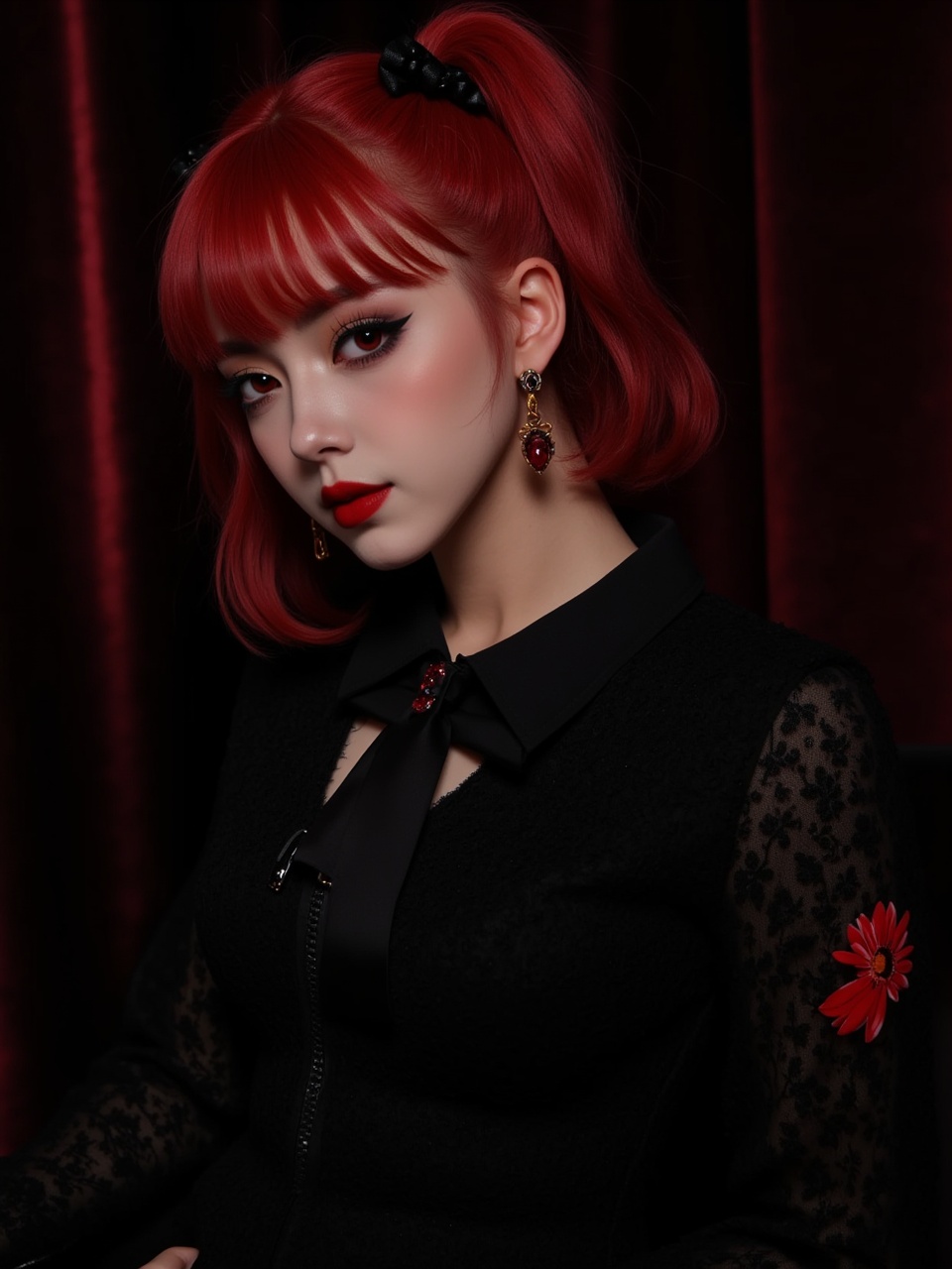 photorealistic,  portrait of hubggirl,  (ultra realistic on Tensor.Art