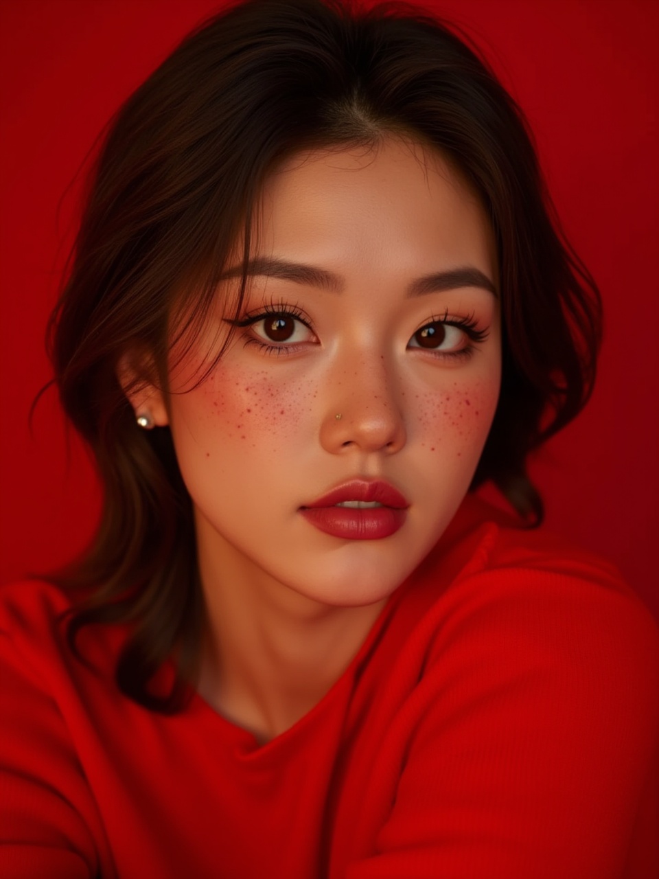 photorealistic,  portrait of hubggirl,  (ultra realistic on Tensor.Art