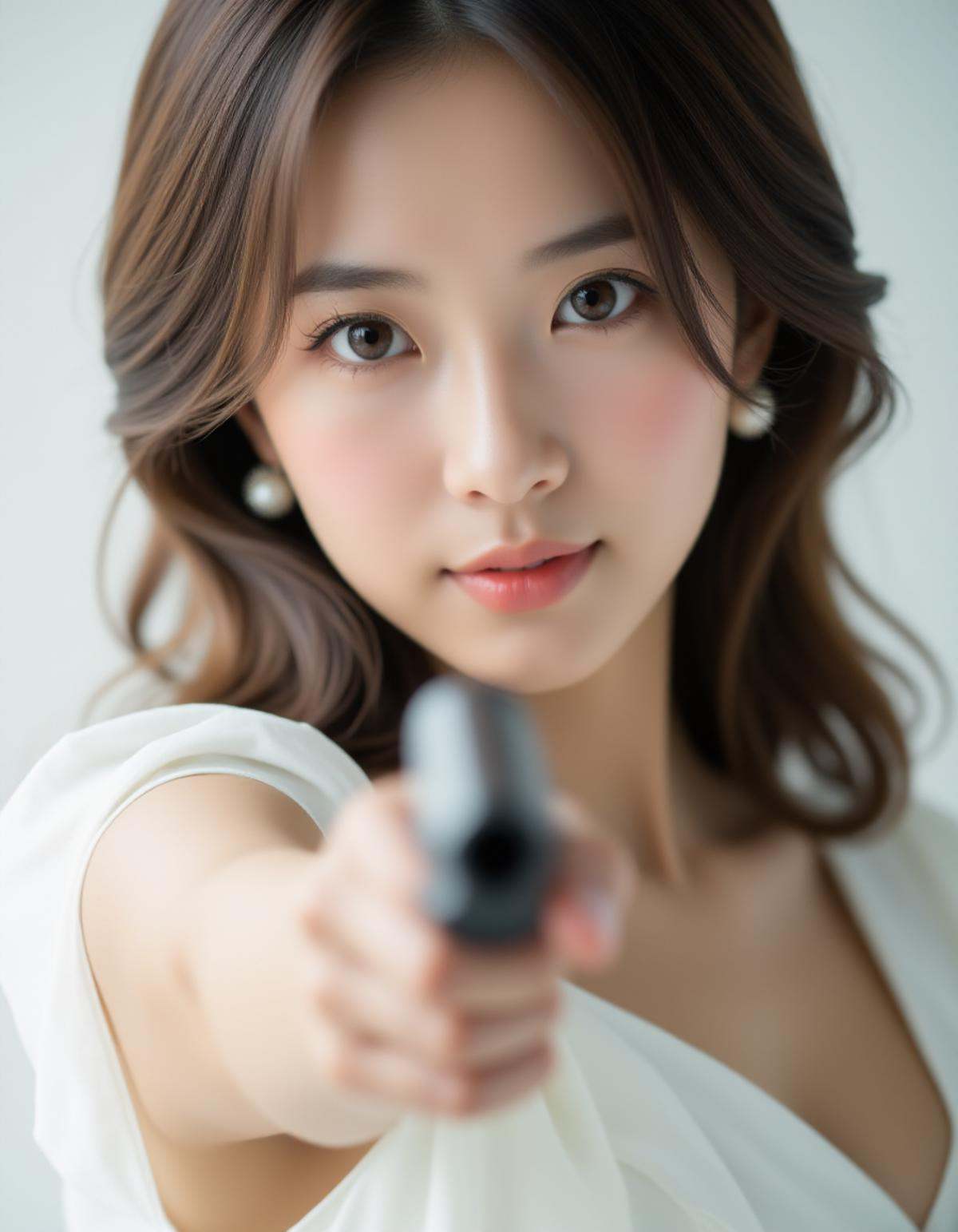 best quality,  masterpiece,  raw photo of asian female in white dress on Tensor.Art