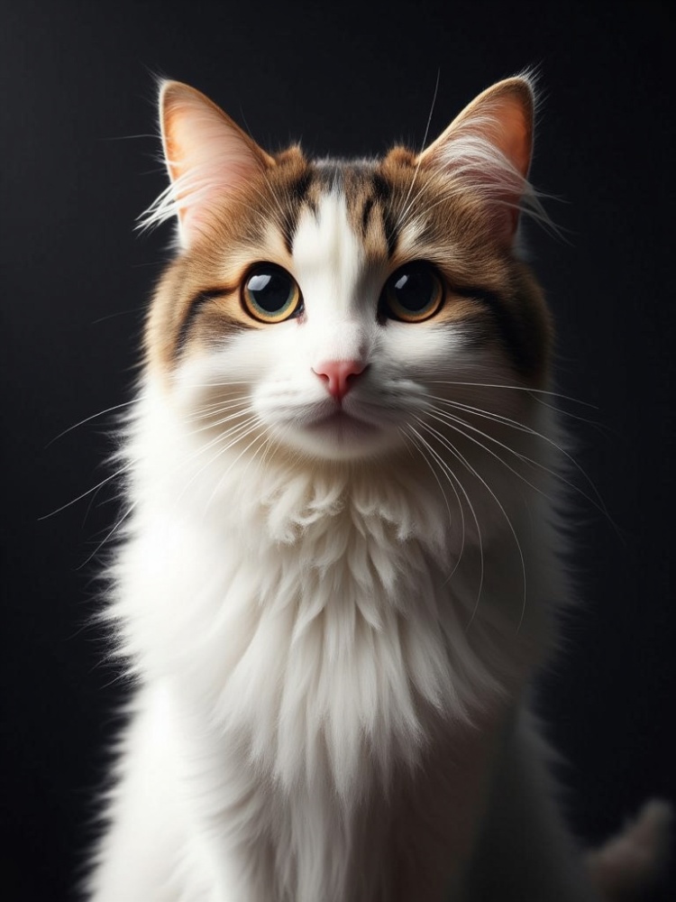 F black grey cat-Aien Black Rose by Ai_BayuSari on Tensor.Art