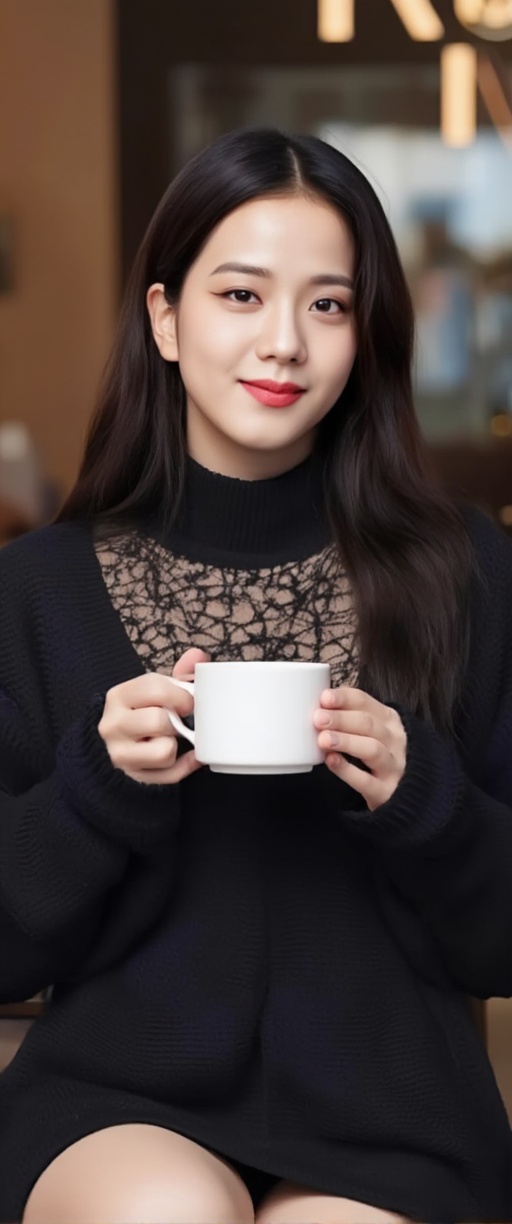 realistic photo of jisoo,  makeup,  breasts on Tensor.Art