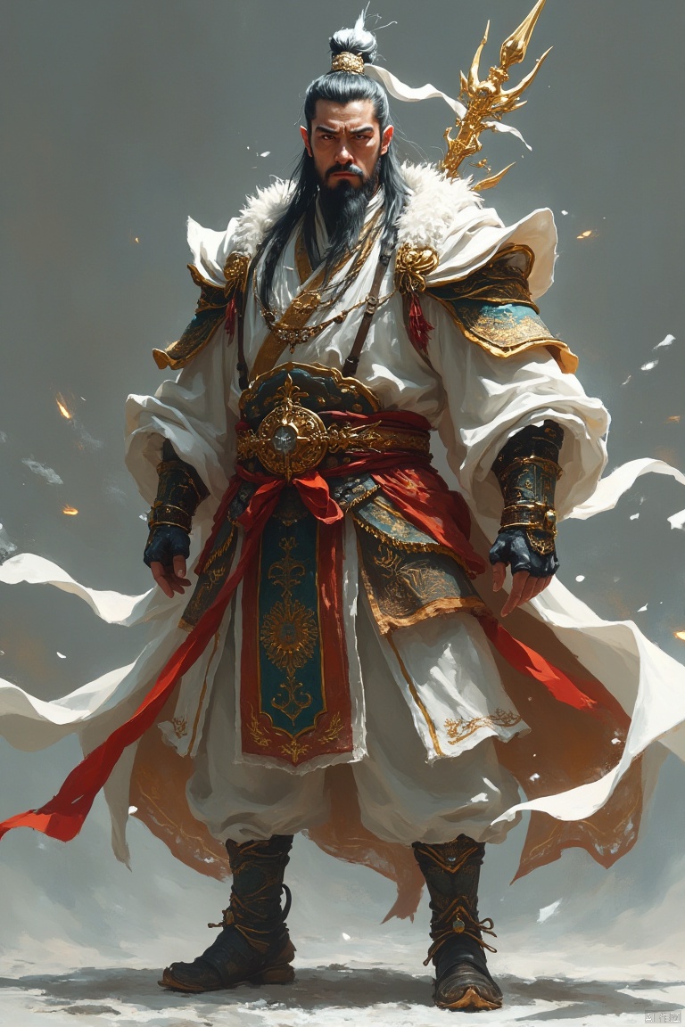 Erlang Shen Yang Jian, full body hpoto