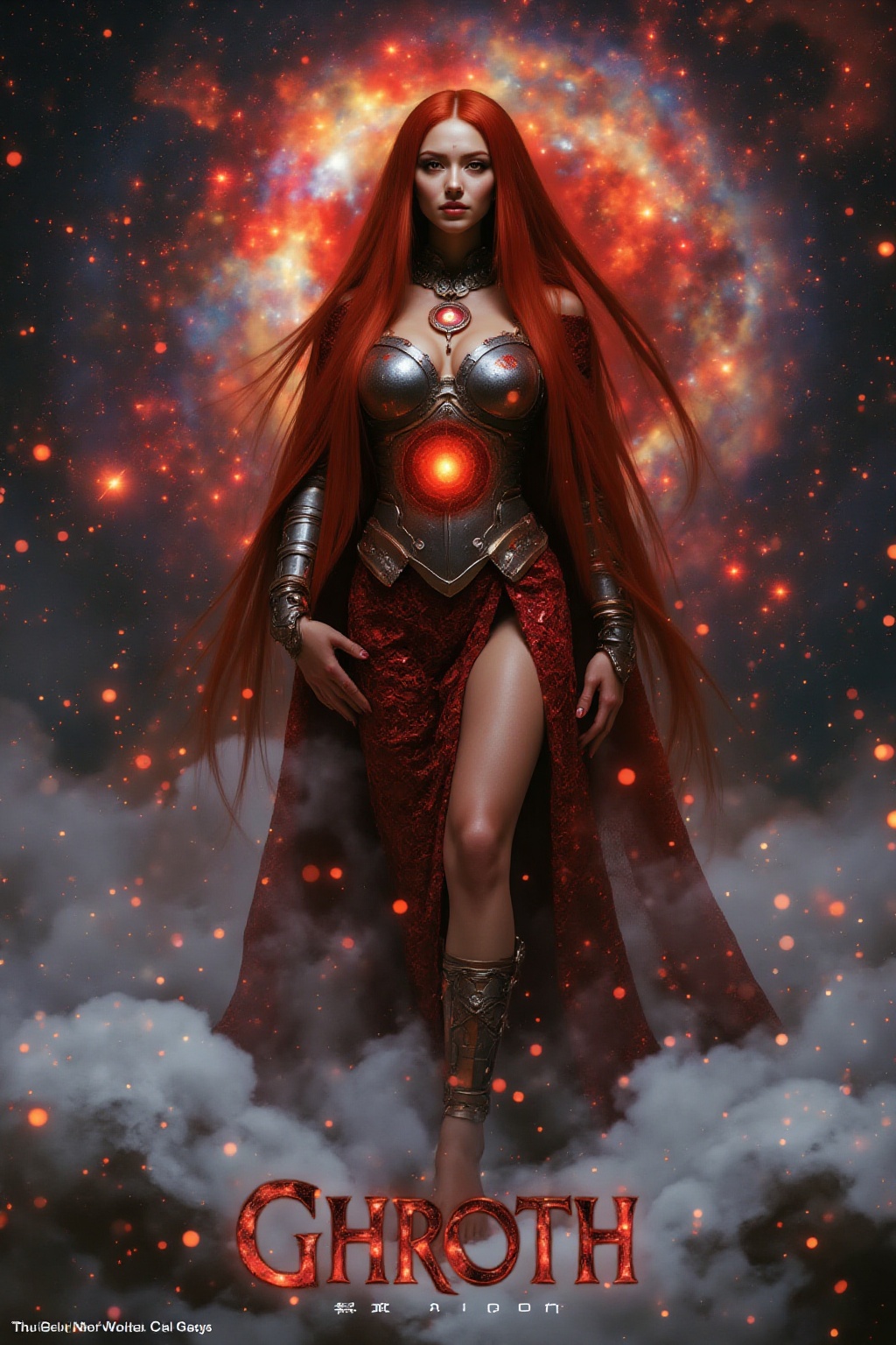 Top quality. Inspiration: Ghroth,  the Star of Judgment. Ghroth is planetary in appearance and size,  composed of gas on T...