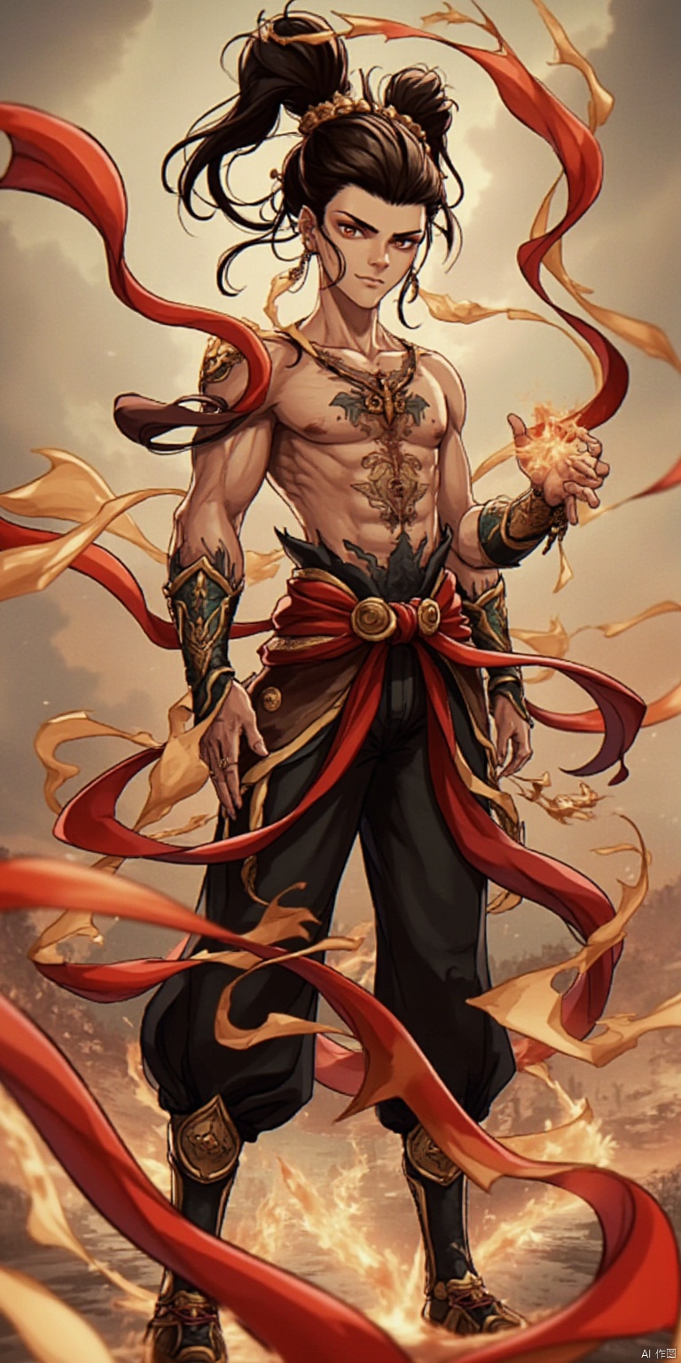 Nezha,young man
