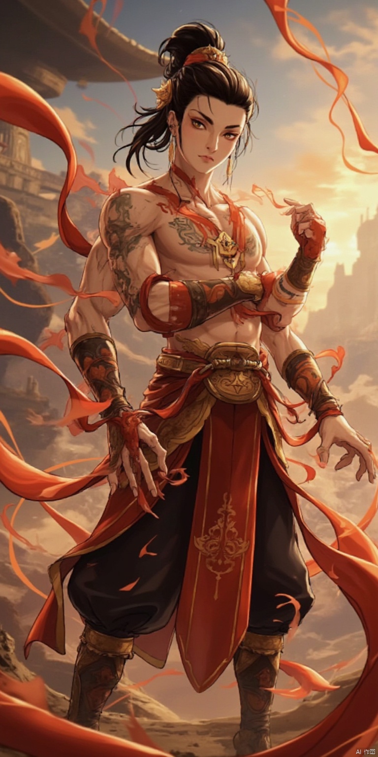 Nezha,young man