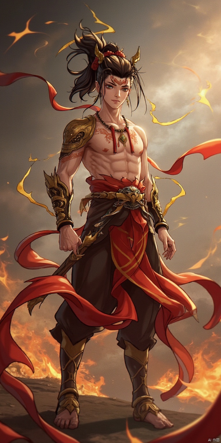 Nezha,young man