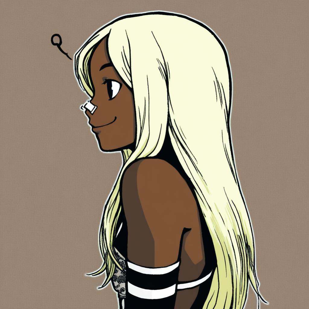 dbh_style,  from side,  underwear on Tensor.Art