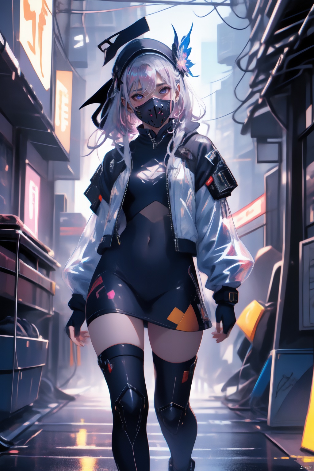  Solo, anime girl, full body, young ***** body, medium chest, Hyperdetailed school background, School, 
Detailed long white hair, beautiful, Detailed eyes, blue eyes, Side view, torso shot from waist, Thick lineart, Anxious, Hyperdetailed natural light, detailed reflection light, 
volumetric lighting maximalist photo illustration 64k, resolution high res intricately detailed complex, 
key visual, precise lineart, vibrant, panoramic, cinematic, masterfully crafted, 64k resolution, beautiful, stunning, ultra detailed, expressive, hypermaximalist, colorful, rich deep color, vintage show promotional poster, glamour, anime art, fantasy art, brush strokes,, 16k, UHD, HDR,(Masterpiece:1.5), Absurdres, (best quality:1.5), Anime style photo, Manga style, Digital art, glow effects, Hand drawn, render,octane render, cinema 4d, blender, dark, atmospheric 4k ultra detailed, cinematic sensual, Sharp focus, hyperrealistic, big depth of field, Masterpiece, colors, 3d octane render, concept art, trending on artstation, hyperrealistic, Vivid colors,, modelshoot style, (extremely detailed CG unity 8k wallpaper), professional majestic oil painting by Ed Blinkey, Atey Ghailan, Studio Ghibli, by Jeremy Mann, Greg Manchess, Antonio Moro, trending on ArtStation, trending on CGSociety, Intricate, High Detail, Sharp focus, dramatic, photorealistic painting art,beautymix,teengirlmix,taiwanesebeauty,,,<lora:660447313082219790:1.0>