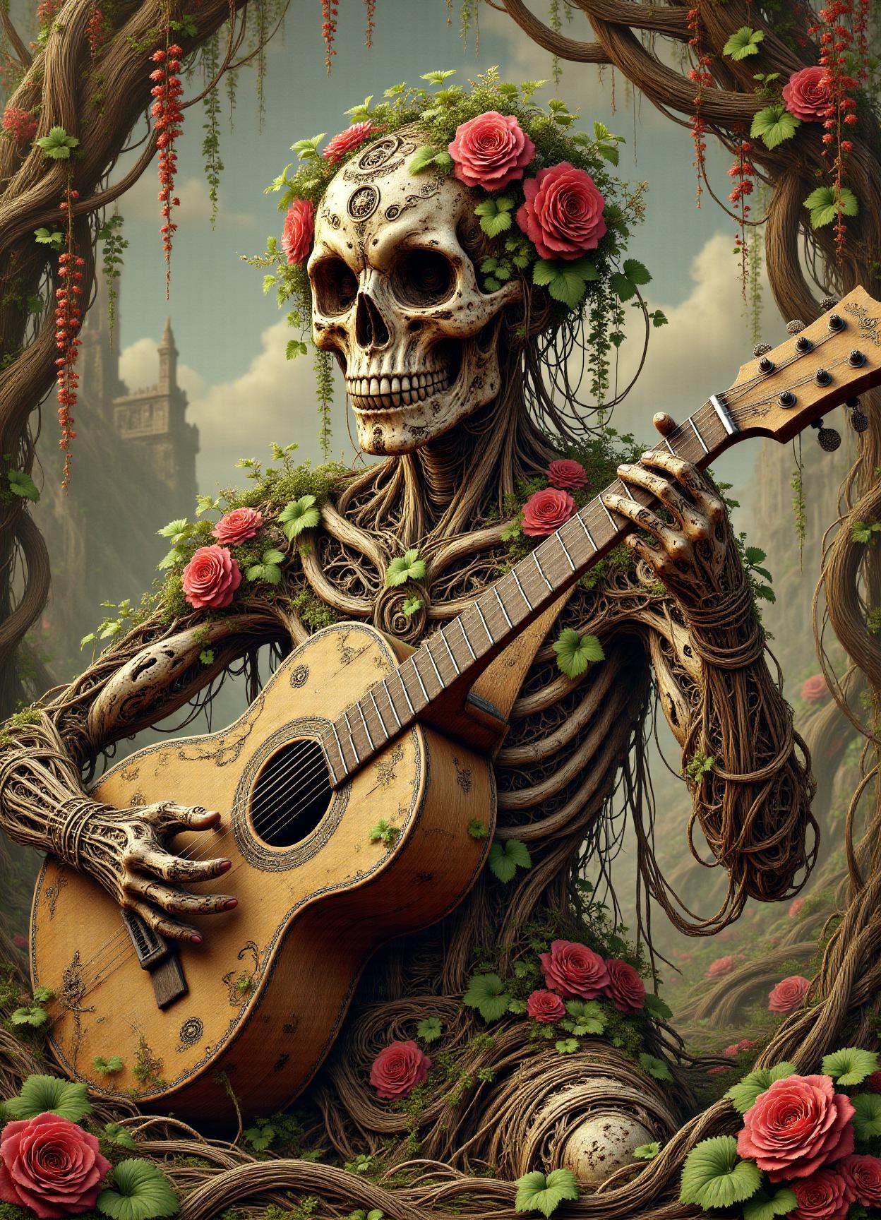DonMN0Hum4nFX, no human, vines, sfw,  ostinato, improvisation dal segno, traditional folk