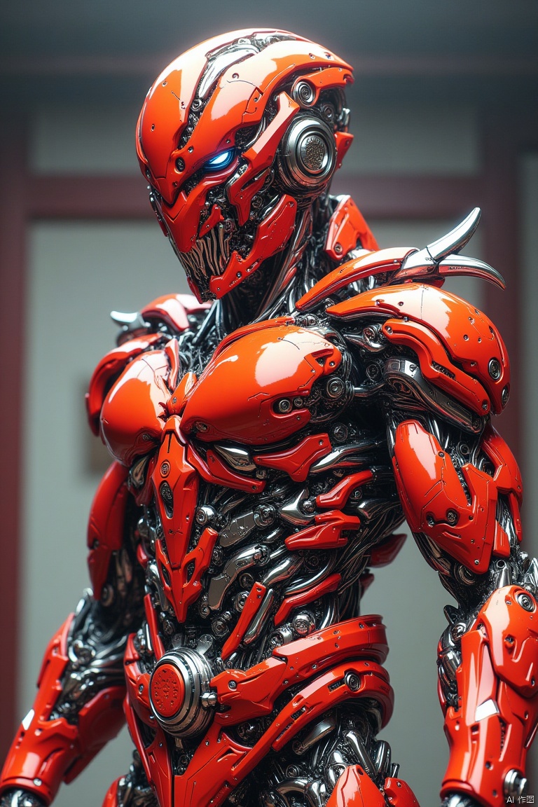 cinematic photo,  centered,  exosuit martial artist with crab DNA by 让AI更感性 on Tensor.Art