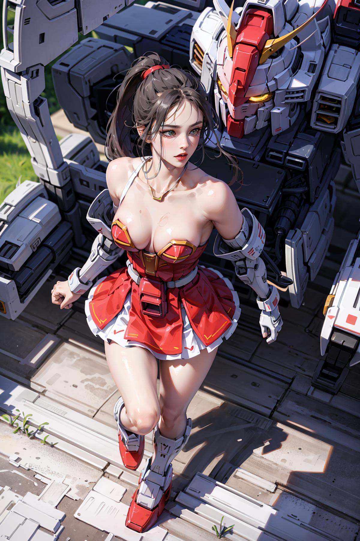 NSFW,  gundam\(rx78\),  ultra high res on Tensor.Art